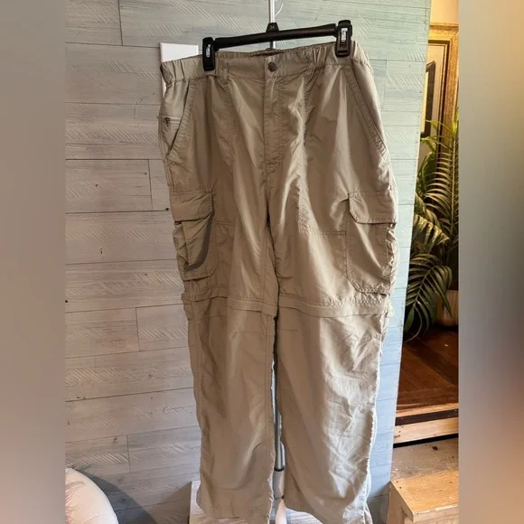 Men's Tan Cargo Pants - Picture 1 of 5